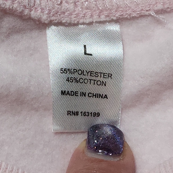 Pink Embroidered Ice Skating Sweatshirt - Picture 8 of 8